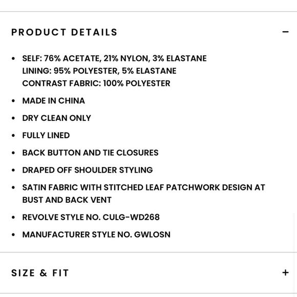 Cult Gaia Sharlena Gown in Olea - Picture 6 of 11